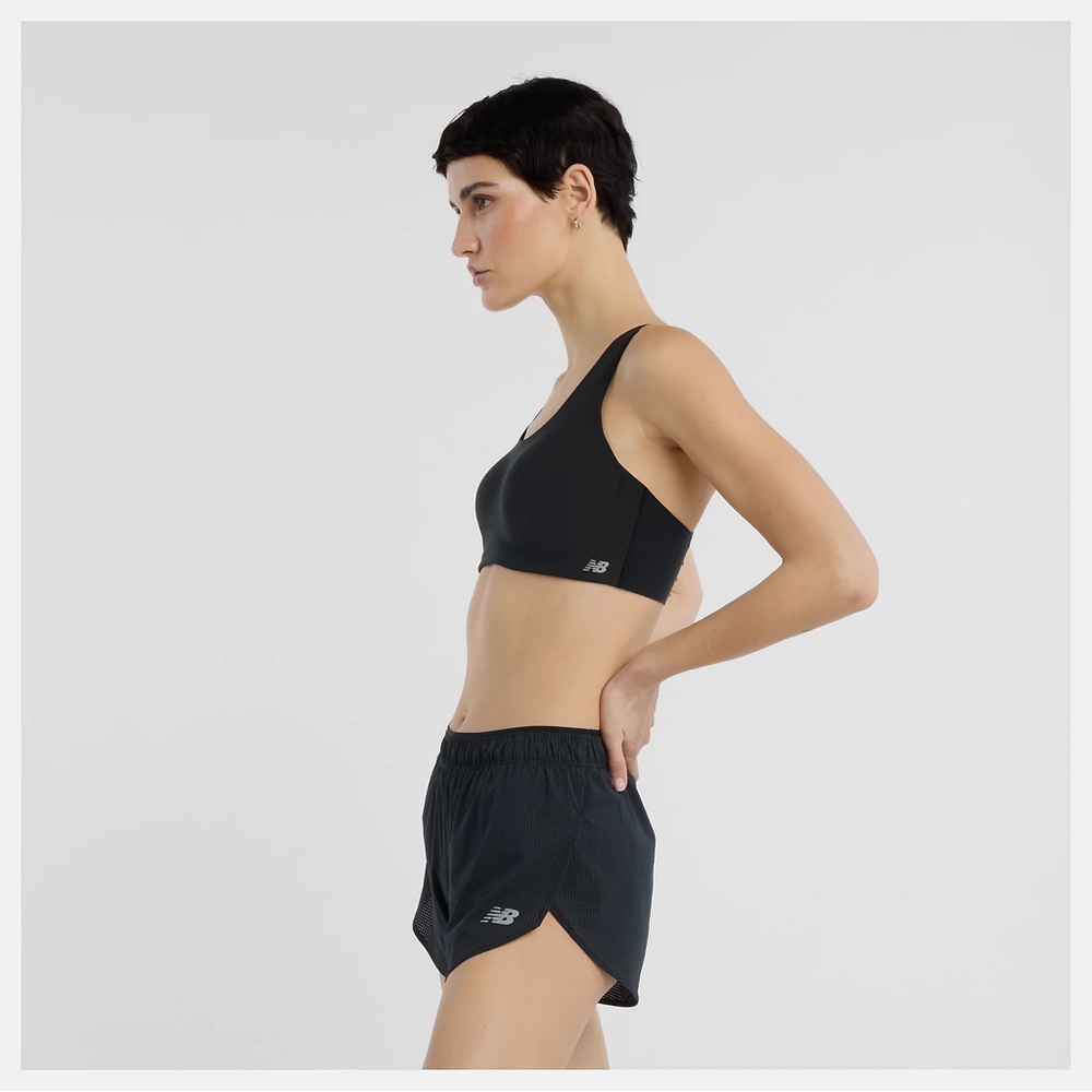 NWT New Balance Black Sports Bra Full Support